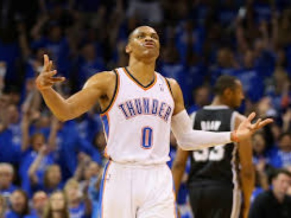 Russell Westbrook in Oklahoma Thunder.