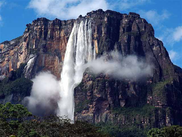 One of the greatest natural wonders of the world, magnificent Angel Falls, remains virtually masked to mankind in the rugged jungle and mountain of Ve...