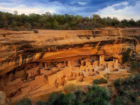 The Mesa Verde National Park in Colorado is home to the preserved homes of the Ancestral Pueblo people. Many of these homes, which are carved right fr...