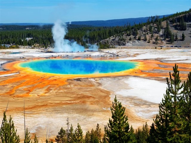 Yellowstone National Park was the world’s first national park, set aside in 1872 to preserve the vast number of geysers, hot springs, and other ...