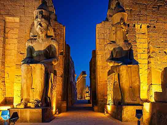 The greatest storybook Egyptian temples are found here in all their ruined splendor. There's the Valley of the Kings and Karnak temple, two mesmerizin...