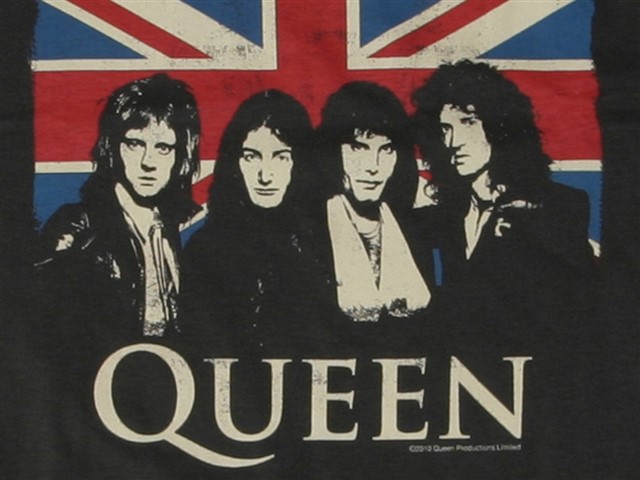 Queen are an English rock band formed in 1970. Members were Freddie Mercury (Vocals and Piano), Brian May (Guitar, Vocals), Roger Taylor (Drums, Vocal...