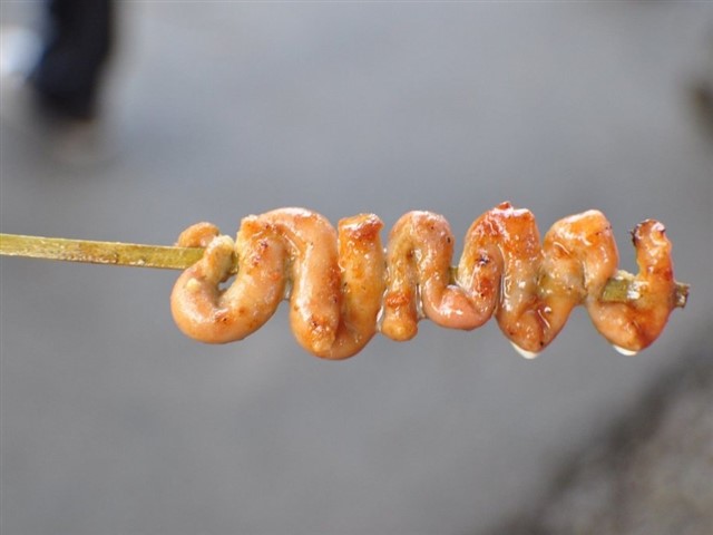 The infamous isaw is chicken intestine that is first cleaned thoroughly, coiled onto a skewer, and then grilled. Filipinos absolutely love this &mdash...