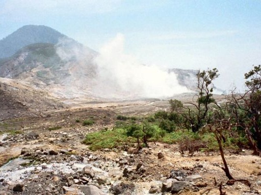 This volcano is located in Java, Indonesia. In 1923, 1942 and 2002 several big movements and a little eruptions were registered inside the mountain. T...