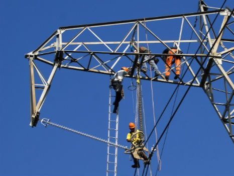 50 Volts alone could kill a human, the deadly power-line can carry up to 800 000 volts and could kill thousands of people. Imagine climbing up 50 mete...