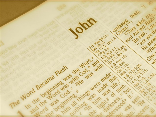 John’s Gospel is the most reflective and theological of all the gospels. It begins with a beautiful poem on the Word made flesh and continues th...