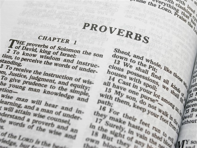 The book of Proverbs is a collection of poems, longer teachings and very short sayings which communicate the wisdom of Ancient Israel. It contains wis...