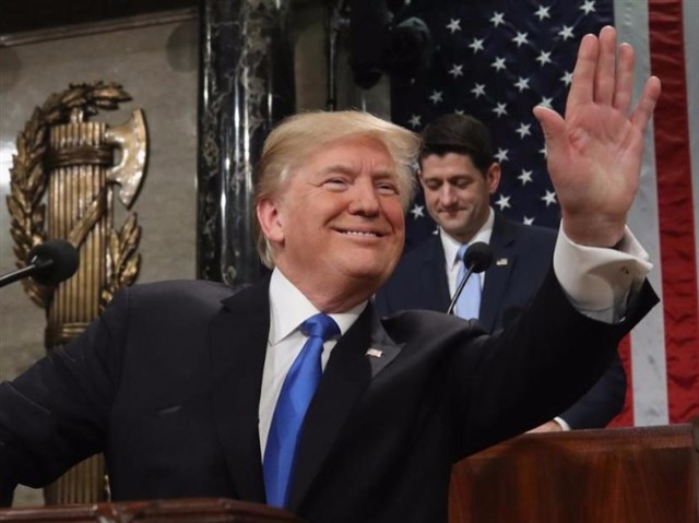 Throughout his 2018 State of the Union address, President Trump was careful to point out all the accomplishments that his administration had achieved ...