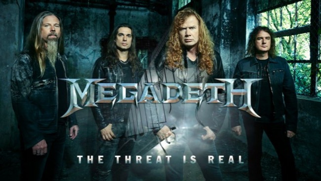 Megadeth is an American heavy metal band from Los Angeles, California. Guitarist Dave Mustaine and bassist David Ellefson formed the band in 1983 shor...