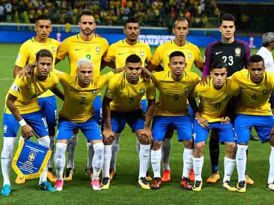 The Brazil national football team (Portuguese: Seleção Brasileira de Futebol) represents Brazil in international men's association footb...