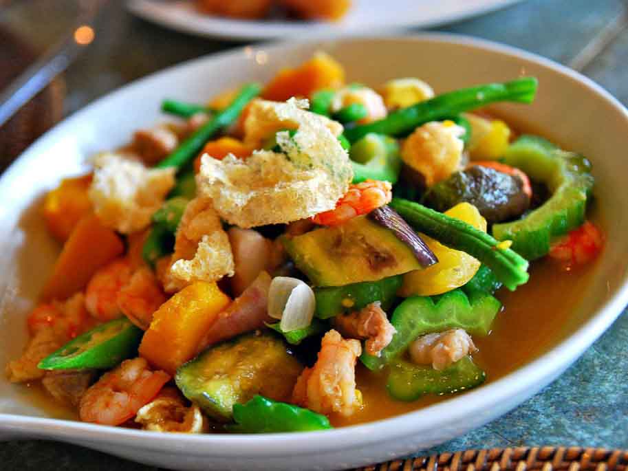 Pinakbet (also called pakbet or pinak bet) is an indigenous Filipino dish from the northern regions of the Philippines. Pinakbet is made from mixed ve...