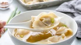 A wonton (also spelled wantan, or wuntun in transliteration from Cantonese; Mandarin: húntun) is a type of Chinese dumpling commonly found acro...